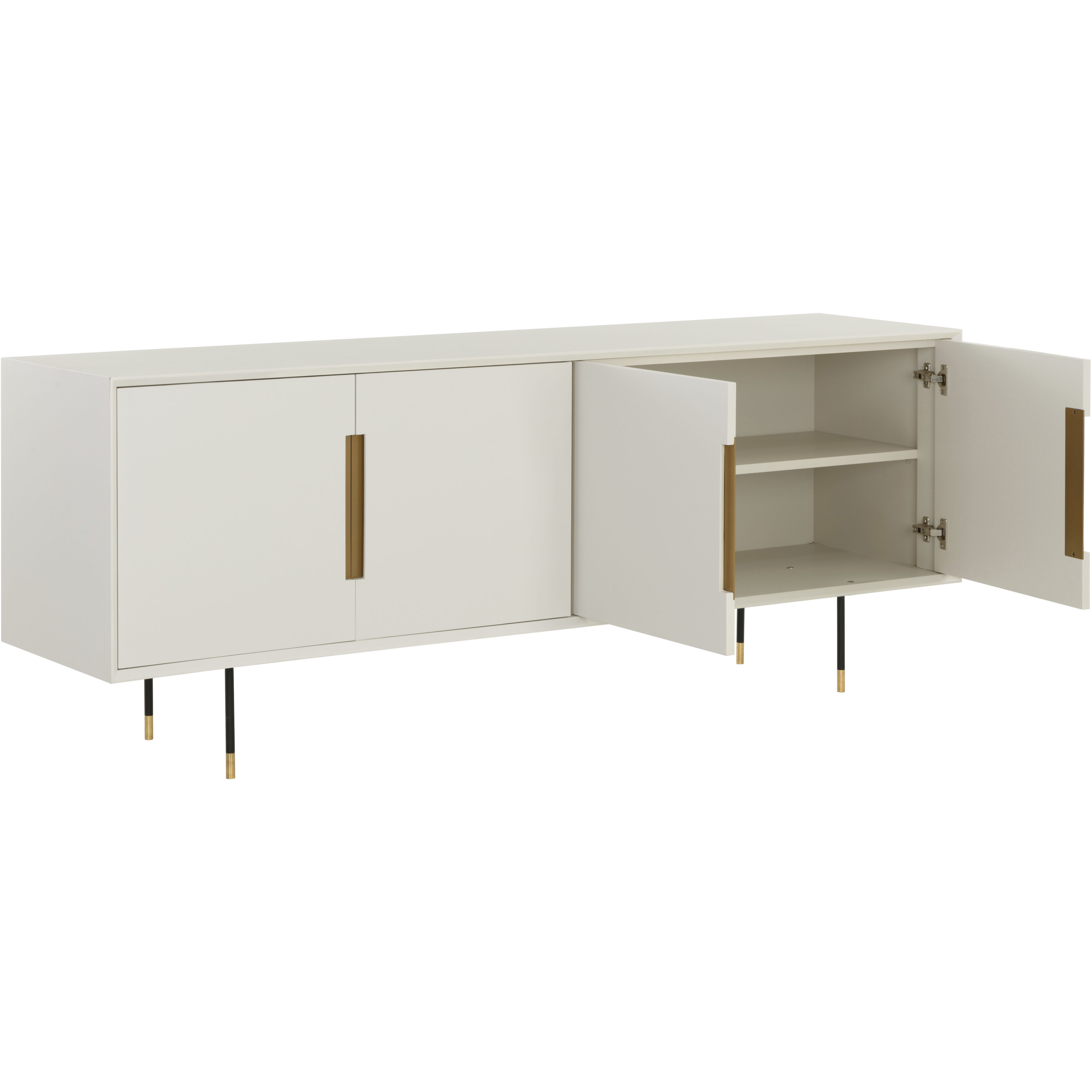 Danbury 74 X 18 inch Modern Cream Sideboard